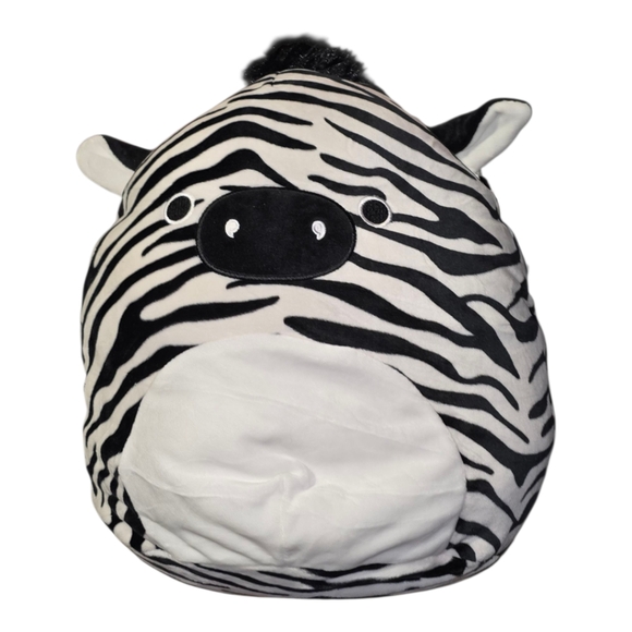 Squishmallows Zebra Plush Monochrome Delight Freddie 12 Inches‎ New - Picture 1 of 10